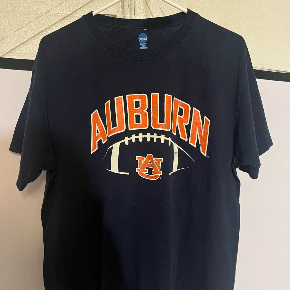 NCAA Blue and White Graphic Tee